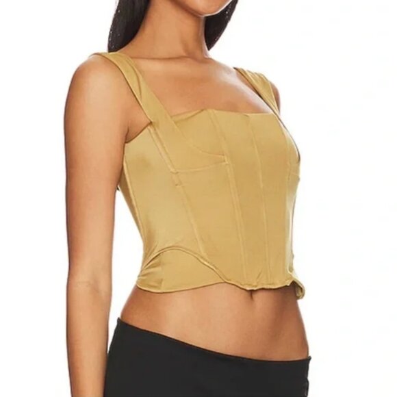 New! We Are HAH Knock Out Top in Shroom Size Small - Picture 3 of 10